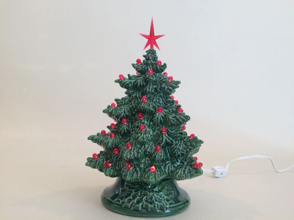 10 inch Small Green Fir Christmas Tree