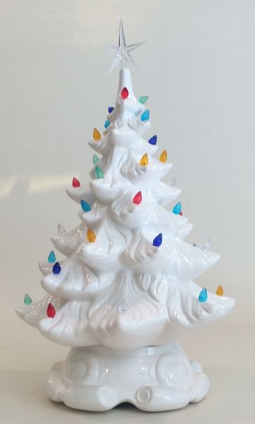 19 inch Medium White Christmas Tree