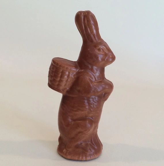 9" Fake Chocolate Bunny