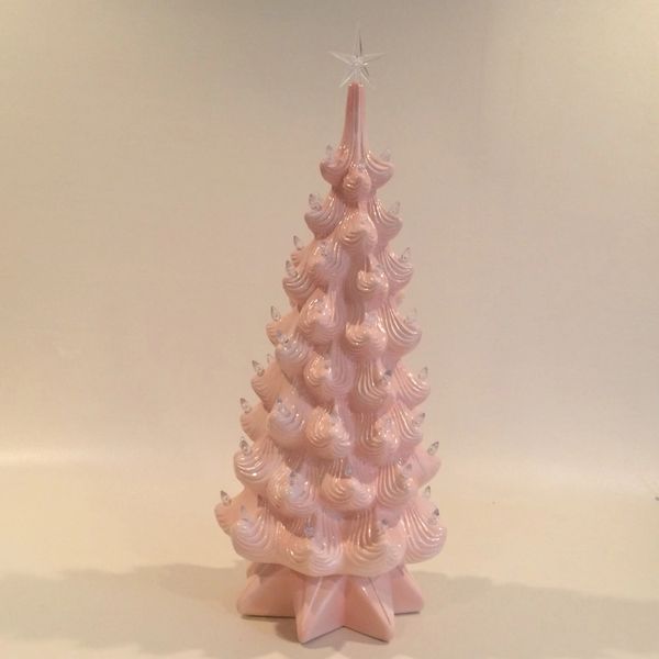 Pink Ceramic Tree 