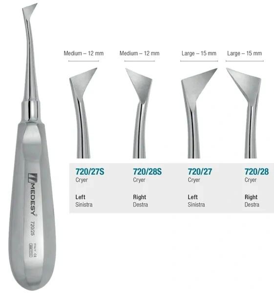 Medesy Root Elevators - Cryer (1 pc)