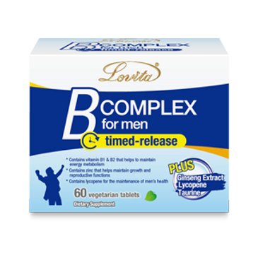 High Potency Vitamin B Complex for Men
