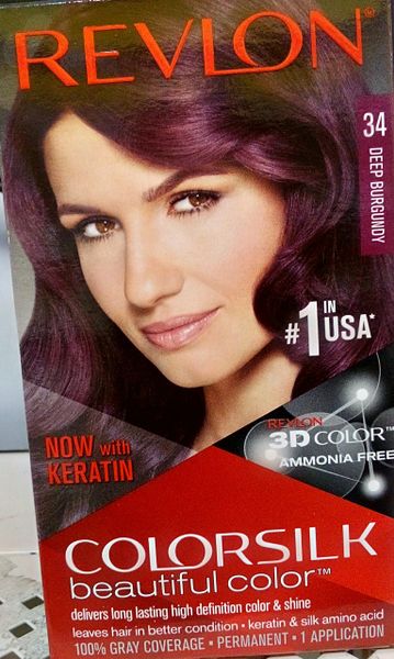 Revlon Deep Burgundy Hair Color