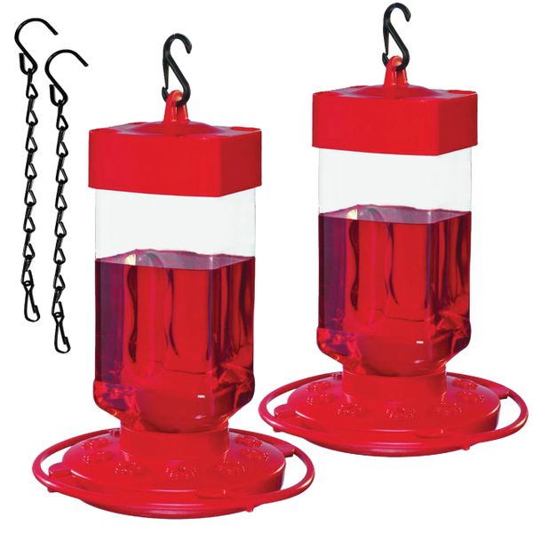 Set of 2 First Nature 3055 32-Ounce Hummingbird Feeder Set of 2 First Nature 3055 32-Ounce Hummingbird Feeder