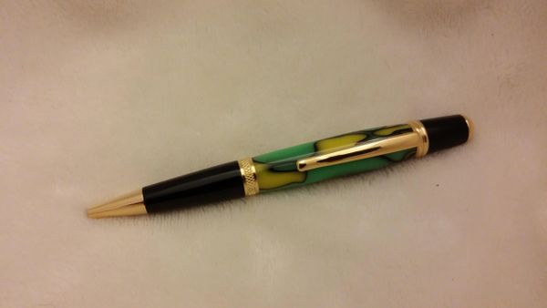 Pen - Acrylic Yellow & Green