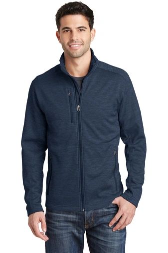 Cooper University - men's navy blue textured jacket | Traumawear