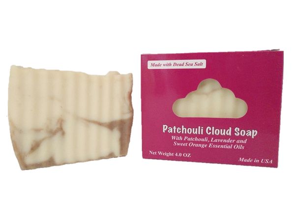 "Patchouli Cloud" Natural Soap with Patchouli & Lavender