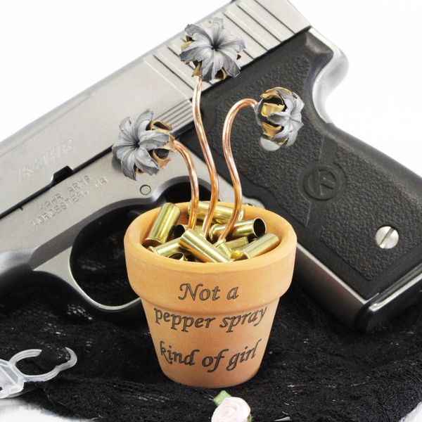 Not a pepper spray kind of girl | Bullet Bouquets