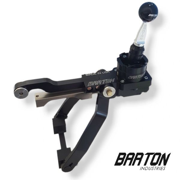 BARTON HYBRID 3 Shifter w/ Flat Stick. Fits 201524 Mustang