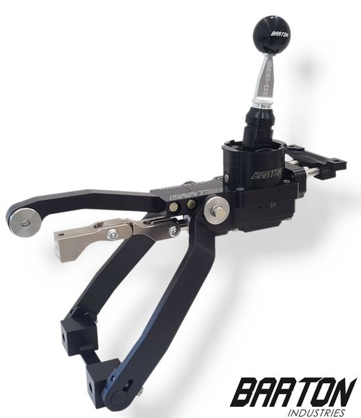 BARTON HYBRID 3 Shifter w/ Flat Stick and Ball. Fits 1114 Mustang
