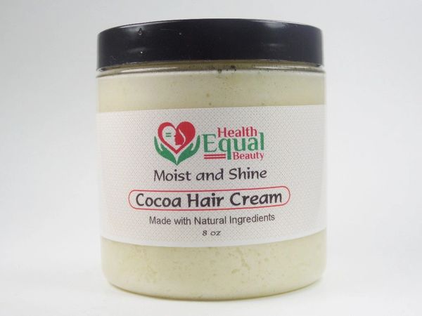 Moist and Shine Cocoa Hair Cream 8 oz