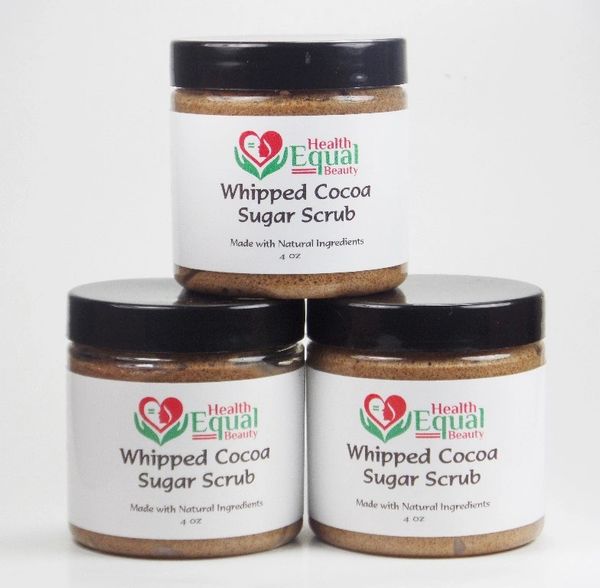 Whipped Cocoa Sugar Scrub Set of 3