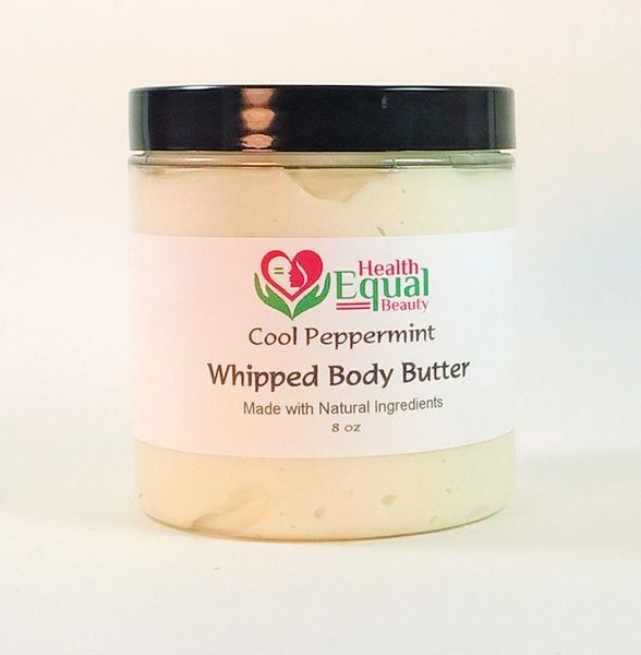 Cool Peppermint body butter 8 oz