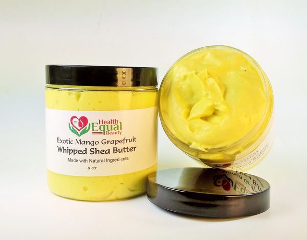 Exotic Mango Grapefruit Whipped Shea Butter 8 oz