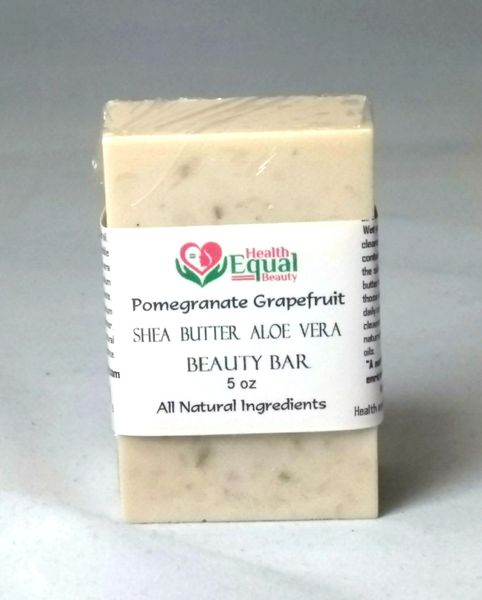 Pomegranate Grapefruit Shea Butter Aloe Vera Beauty Bar Limited stock!