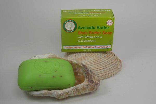 Avocado Butter Shea Butter Soap 5 oz