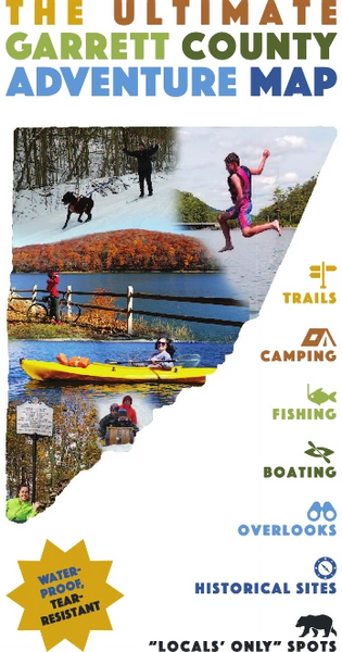 (2) ULTIMATE Garrett County Adventure Maps