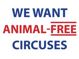 circus protest poster