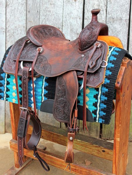 Ranch Style Custom Hair on Cowhide With Buckstitch Knife Block Set Cowboy  Cowgirl Kitchen Rodeo Western Cows Horses Ranch Home 