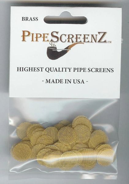 100+ Count 1/2" (0.500") Brass Pipe Screens Made in the USA!