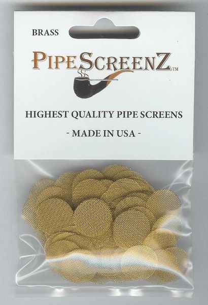 100+ Count 5/8" (0.625") Brass Pipe Screens Made in the USA!