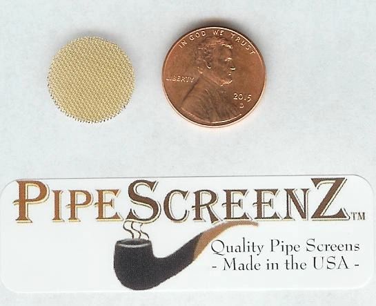 100+ Count 5/8 (0.625) Brass Pipe Screens Made in the USA