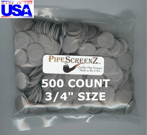 100+ Count 5/8 (0.625) Brass Pipe Screens Made in the USA!  PipeScreenZ™  - Online Source for All Size Brass and Stainless Steel Pipe Screens - Made  in USA! 