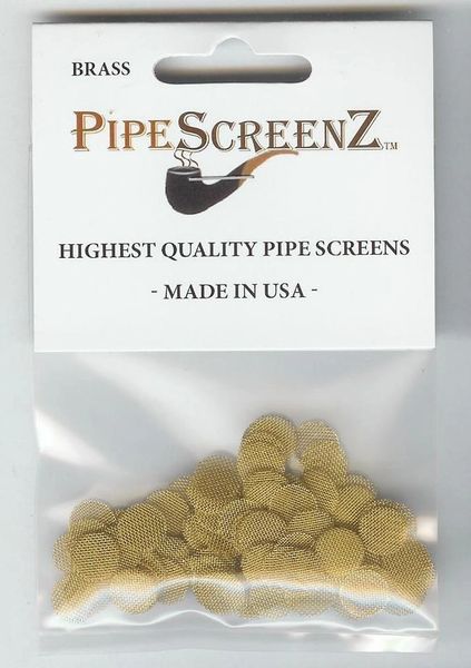 100+ Count 3/8" (0.375") Brass Pipe Screens Made in the USA!