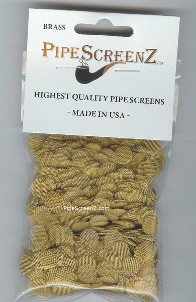 1000+ Count 3/8" (0.375") Brass Pipe Screens Made in the USA!