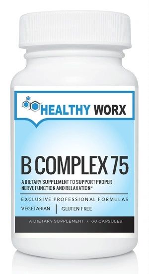 B Complex 75 60 ct Vegetarian Capsule HEALTHY WORX