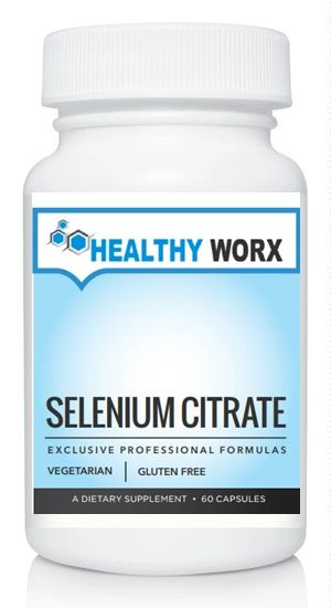 Selenium Citrate 200 mcg (60 ct) Vegetarian Capsule