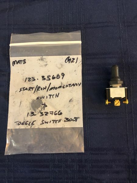 123-35689 Start/run/momentary switch