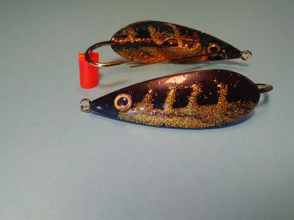 H & H Redfish Weedless Spoon 1/4oz / Gold