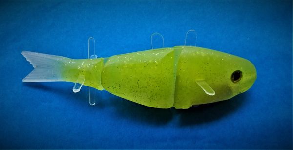 chartreuse swimbait