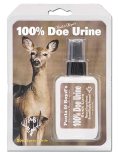 Deer urine clearance