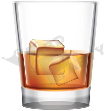 Alcohol Theme - Whiskey Glass