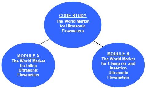 ULTRASONIC: Module B: The World Market for Clamp-On & Insertion Ultrasonic Flowmeters (PDF + Hardcopy)-Pre-Order