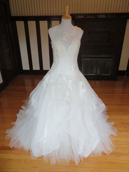 Pronovias Wedding Dress Drapin
