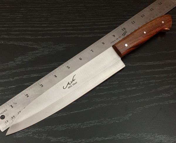 BI10 440C Steel Custom Handmade Kitchen Professional Chef Knife 13