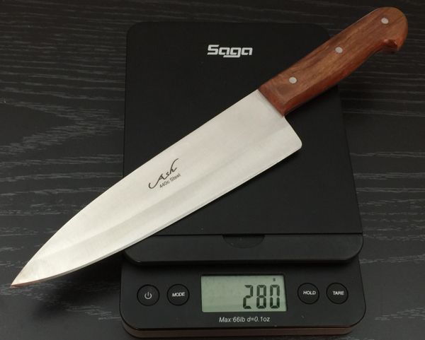 BI11 440C Steel Custom Handmade Kitchen Professional Chef Knife 13