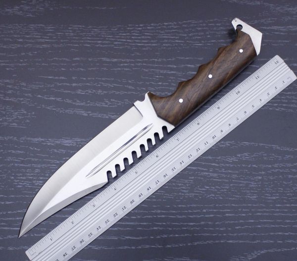 BI161 Custom Hand Made Hunting Bowie Knife 440C Steel 12” FULL TANG ...