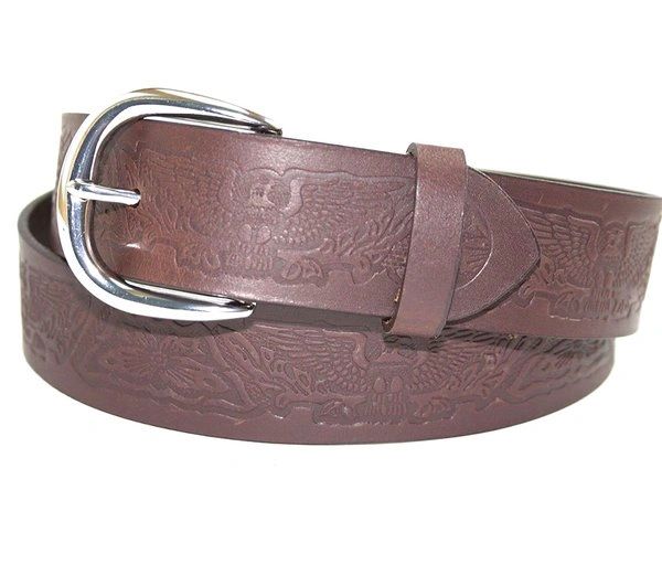 BI 275 100 HORSE HIDE LEATHER BELT Black Iron Canada