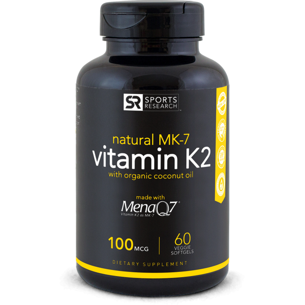 Vitamin K2 as MK-7 Mena Q7® (100mcg) - 60 softgels