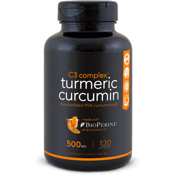 Turmeric Curcumin C3® Complex - 120 softgels