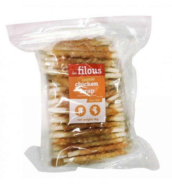 CHICKEN WRAP RAWHIDEX1KG 100-024