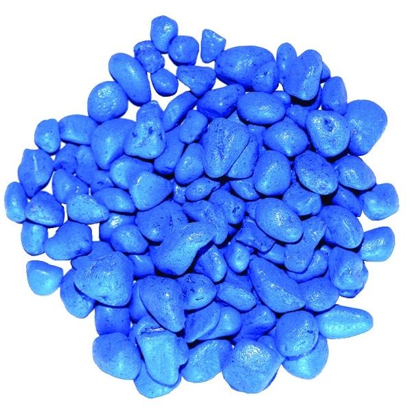 Aquarium gravel light blue 4-8mm/1kg Flipper (184.39)