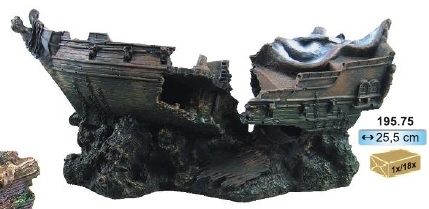 Shipwreck 25.5cm (195.75)