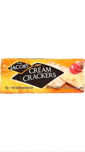 Jacob's Cream Crackers 7.05oz
