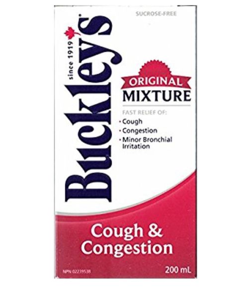 BUCKLEYS Original Mixture : COUGH CONGESTION Syrup 200 ML