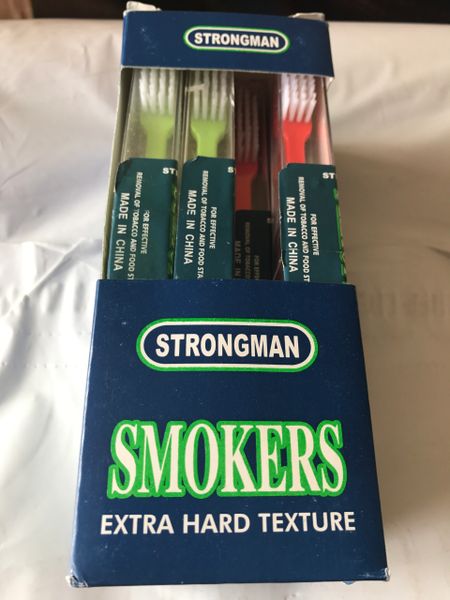 New Smokers Extra Hard Texture Toothbrush